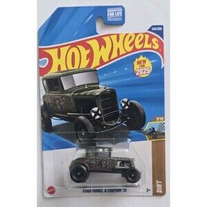 2025 Hot Wheels - HW DIRT 7/10 Ford Model A Custom '31 #140/250 - Dark Green